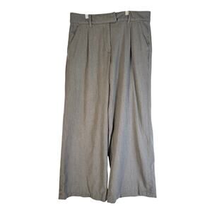 American Eagle Wide Leg Pants Trousers Women's Size 8 High Rise